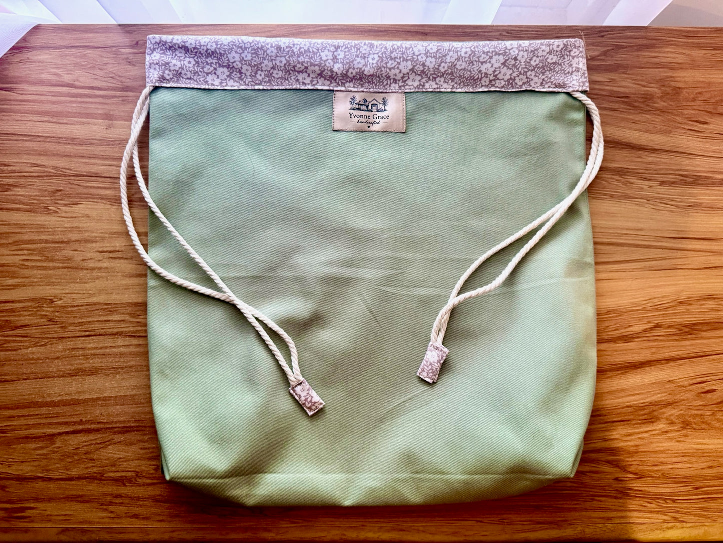 Loaf Keeper- Sage & Taupe Floral